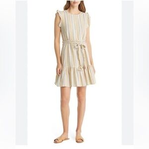 marine layer laney mini dress Marine Layer Laney Stripe Minidress In Navy/ Multi Stripe - 40% Off